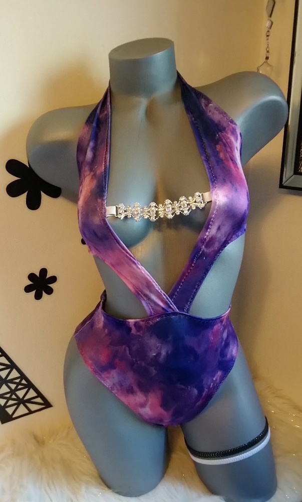 Custom made dancer swim wear outfit